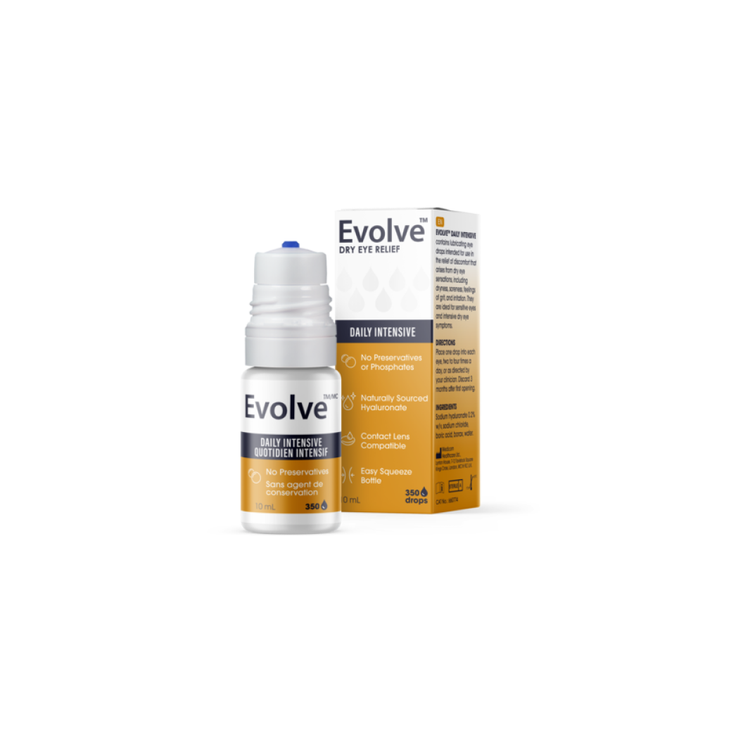 Evolve Daily Intensive - Hydrating Drops for Mild to Moderate Dry Eyes