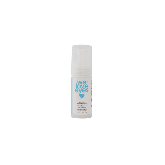 We Love Eyes Tea Tree Eyelid Foaming Cleanser - Clean, Soothe, Protect