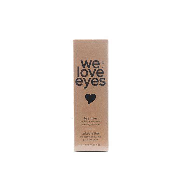 We Love Eyes Tea Tree Eyelid Foaming Cleanser - Clean, Soothe, Protect - Box