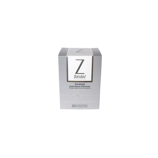 Zocular Zocuwipes - Daily Eyelid Cleanser & Moisturizer